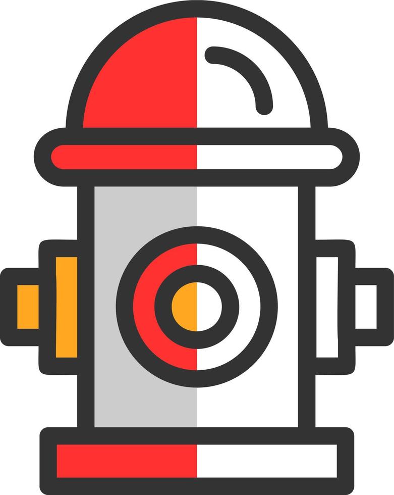 Hydrant Vector Icon Design