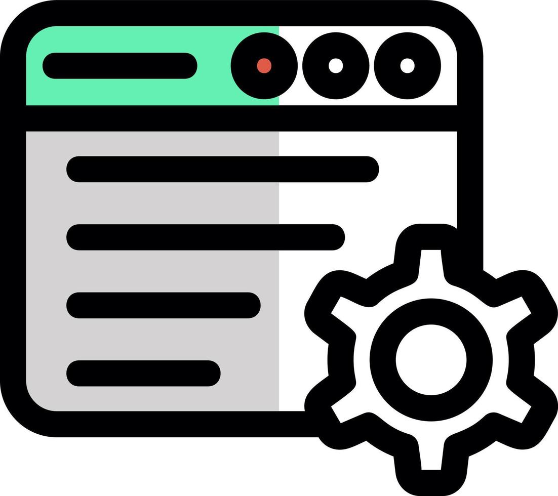 Data Management Vector Icon Design