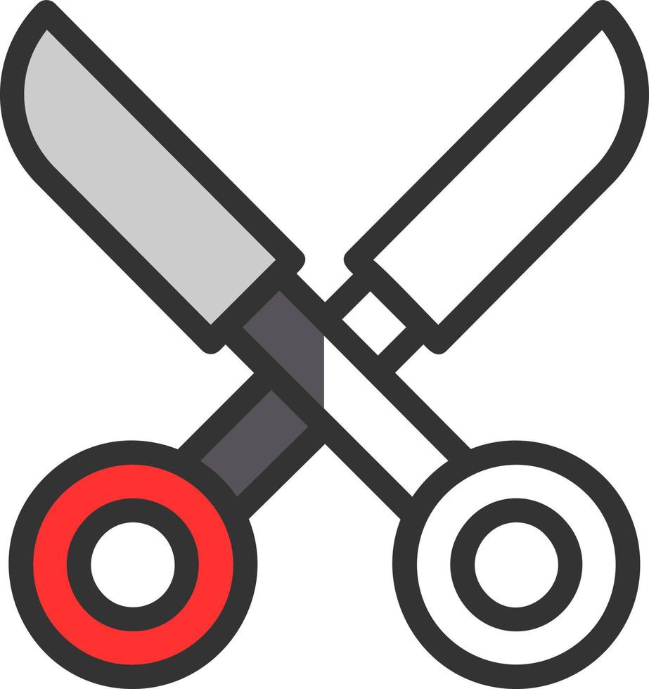 Scissors Vector Icon Design