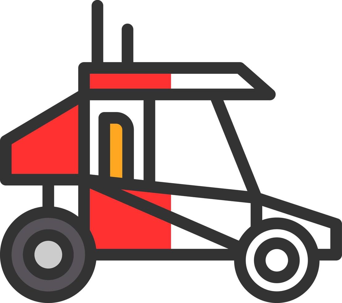 Buggy Vector Icon Design