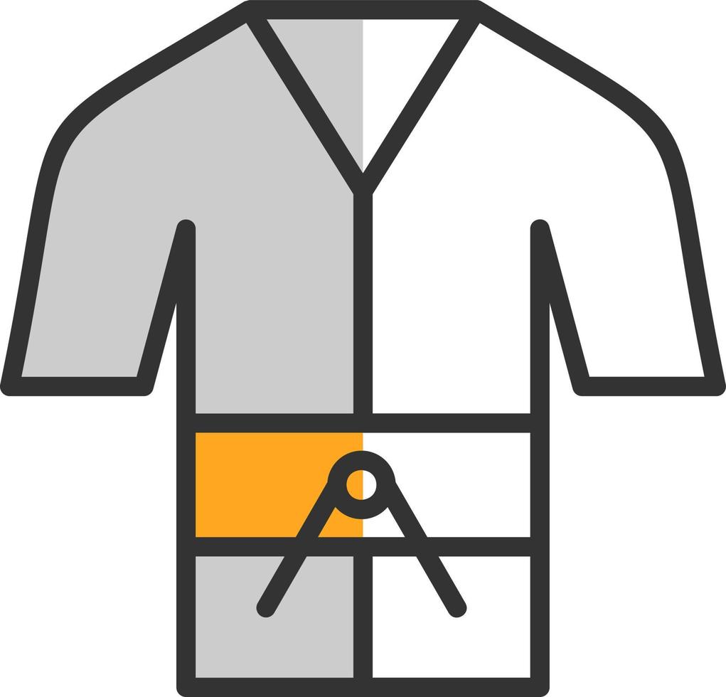 Kimono Vector Icon Design