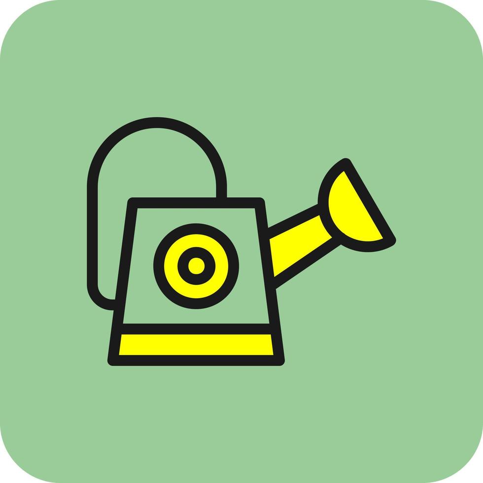 Watering Can Vector Icon Design