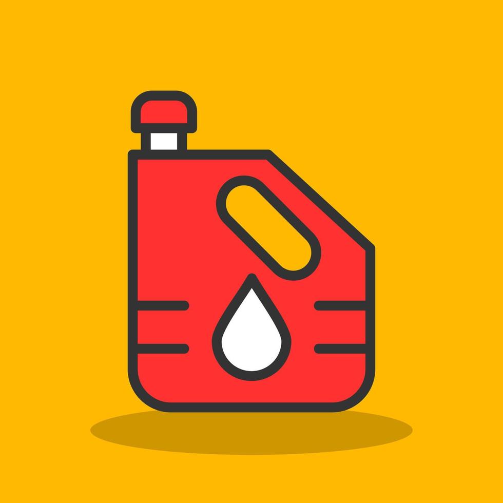 Oil Vector Icon Design