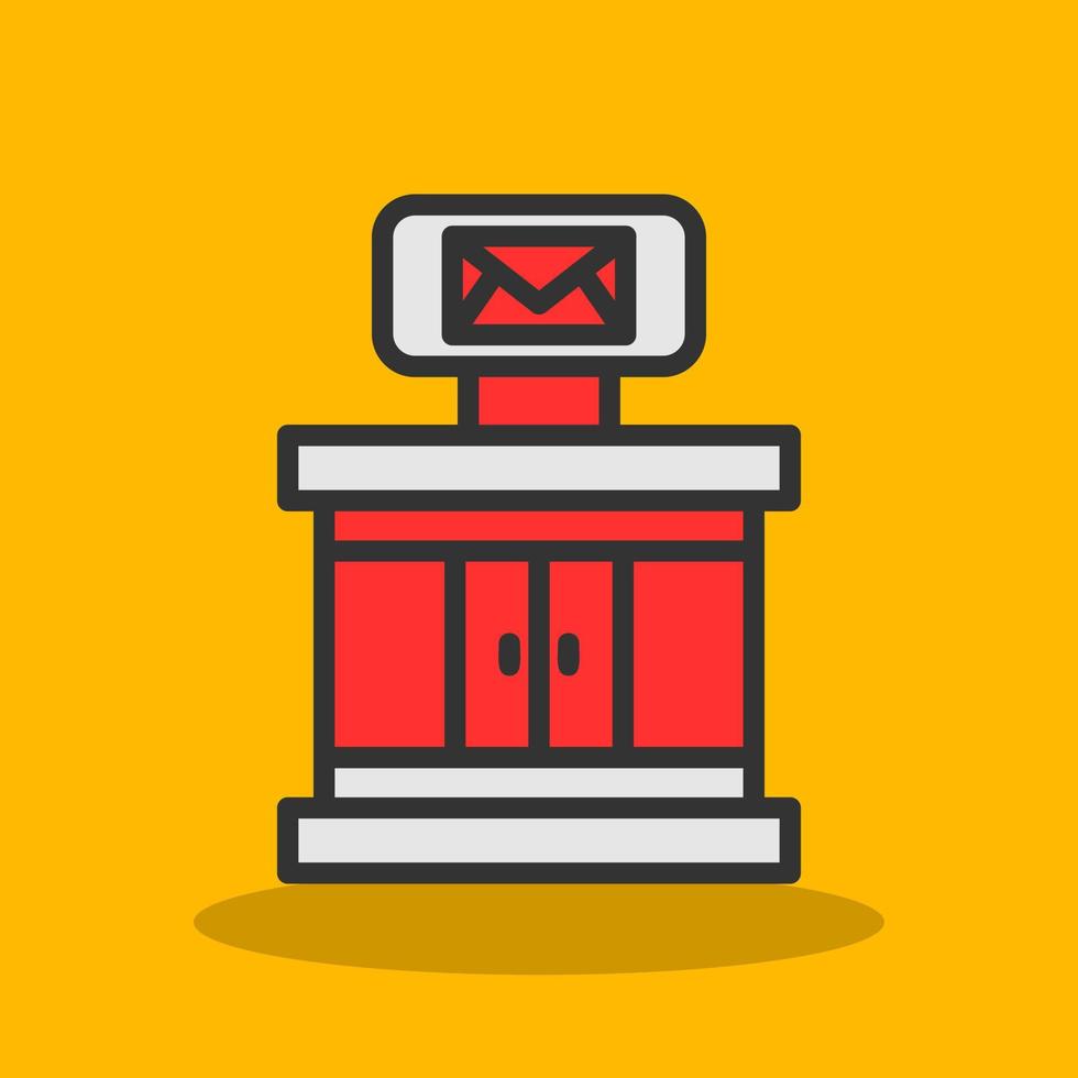 Post Office Vector Icon Design