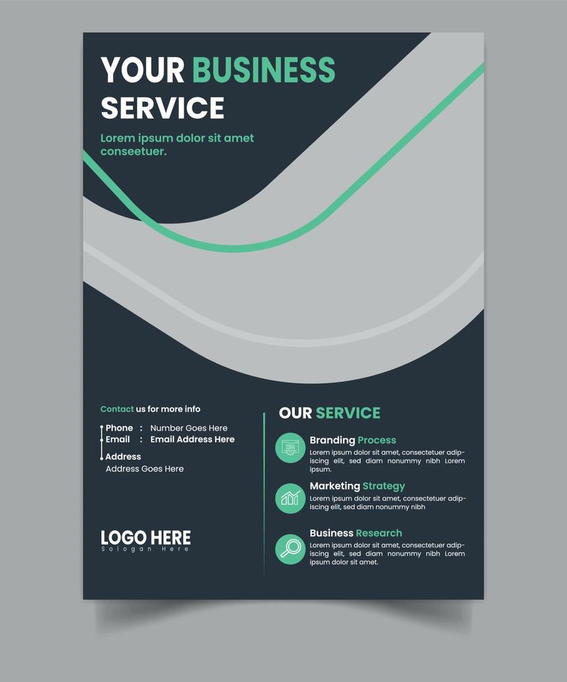 poster flyer pamphlet brochure cover design layout space for photo background, vector illustration template in A4 size