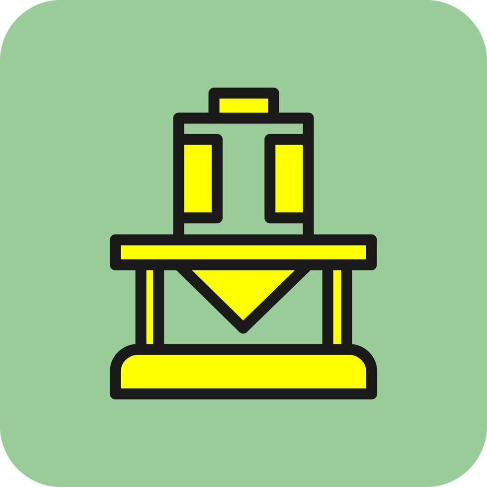 Silo Vector Icon Design