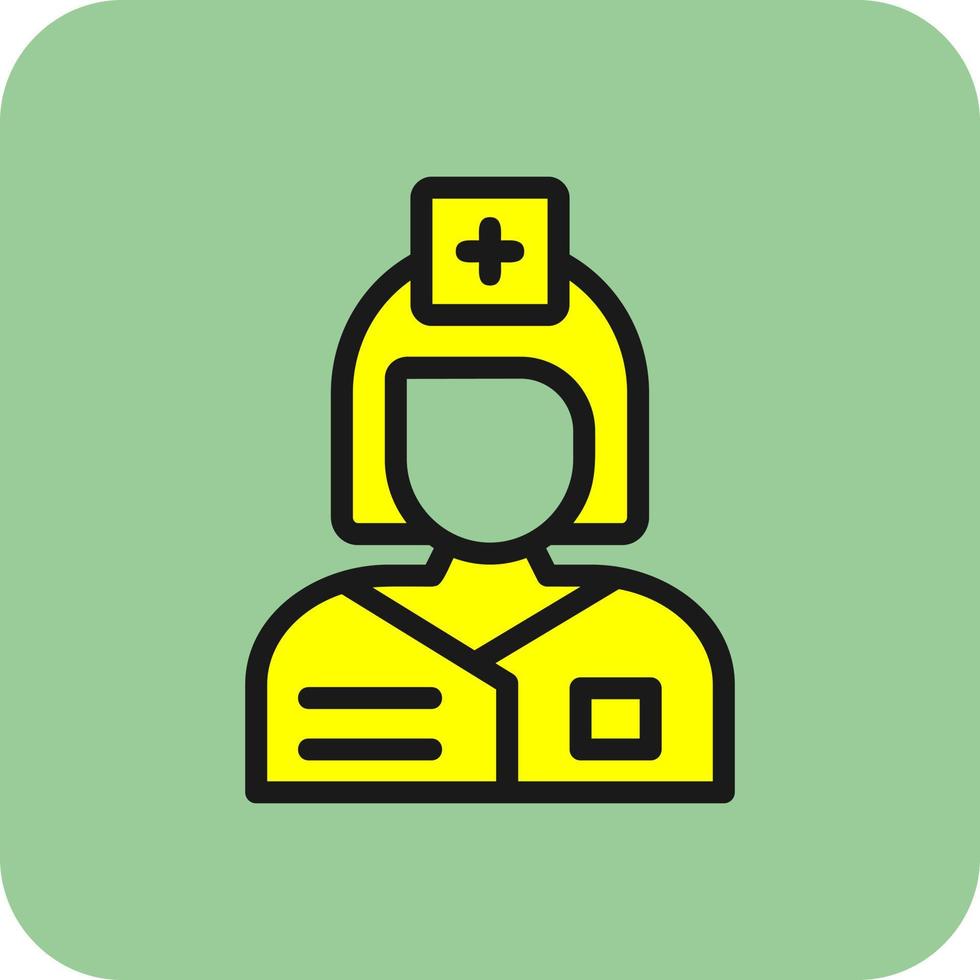 Nurse Vector Icon Design