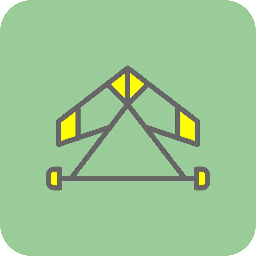 Gliding Vector Icon Design