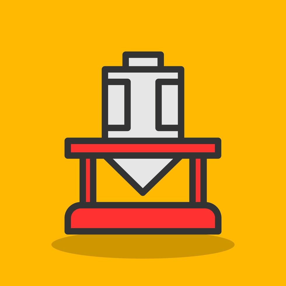 Silo Vector Icon Design