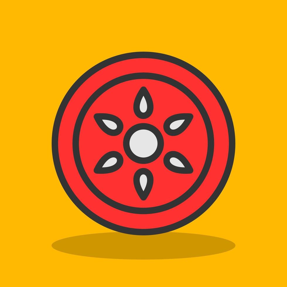 Tomato Vector Icon Design