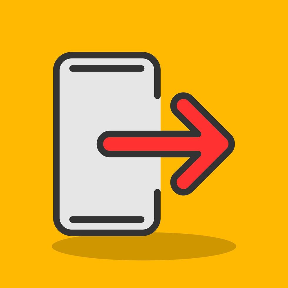 Exit Vector Icon Design