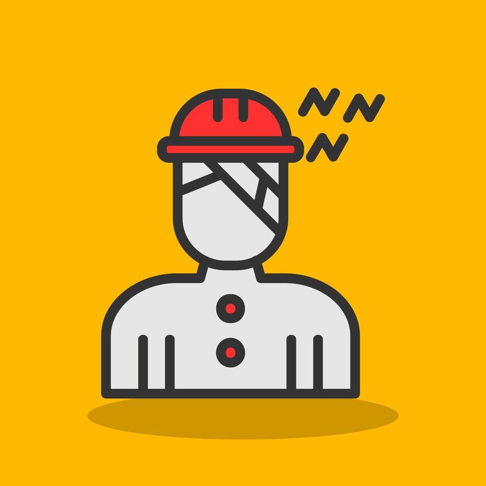 Injury Vector Icon Design