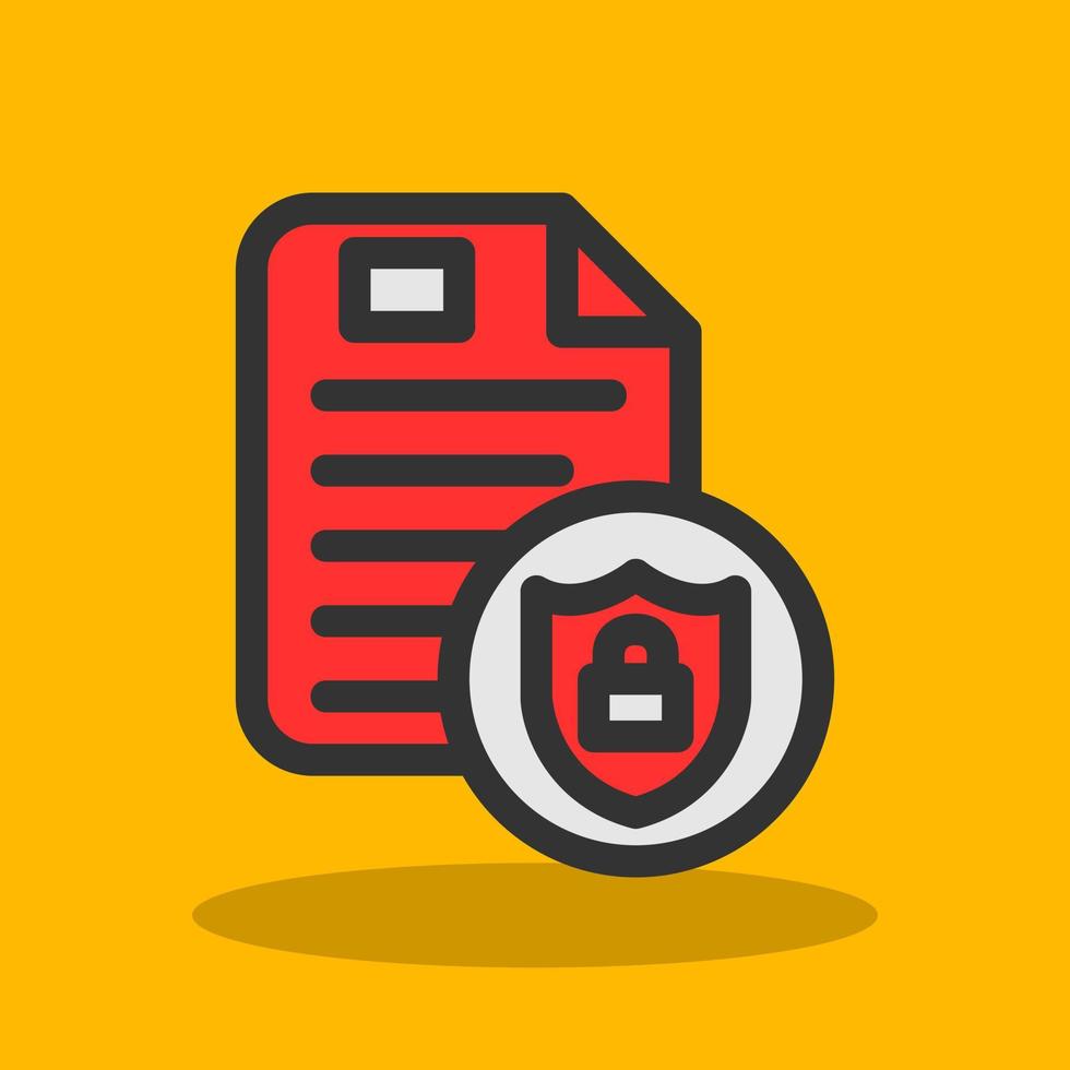 Privacy Policy Vector Icon Design