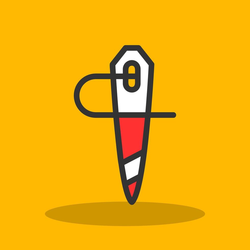 Needle Vector Icon Design