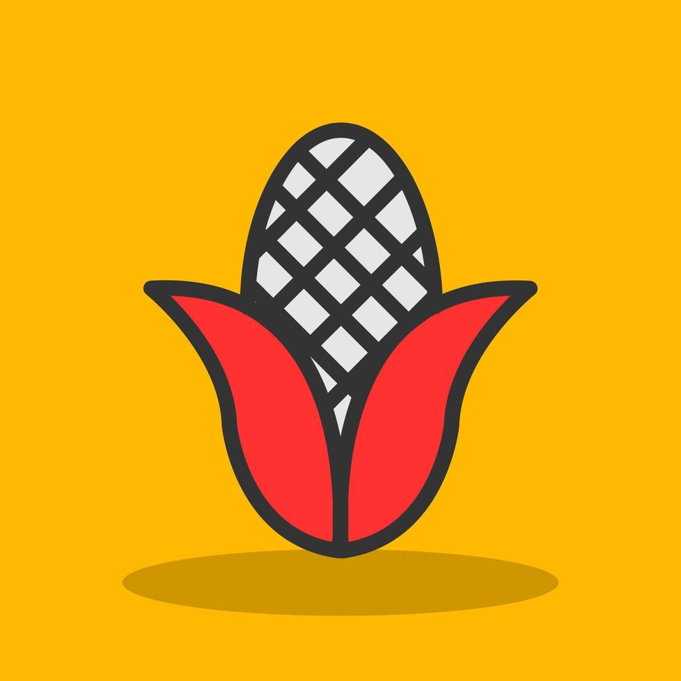 Corn Vector Icon Design