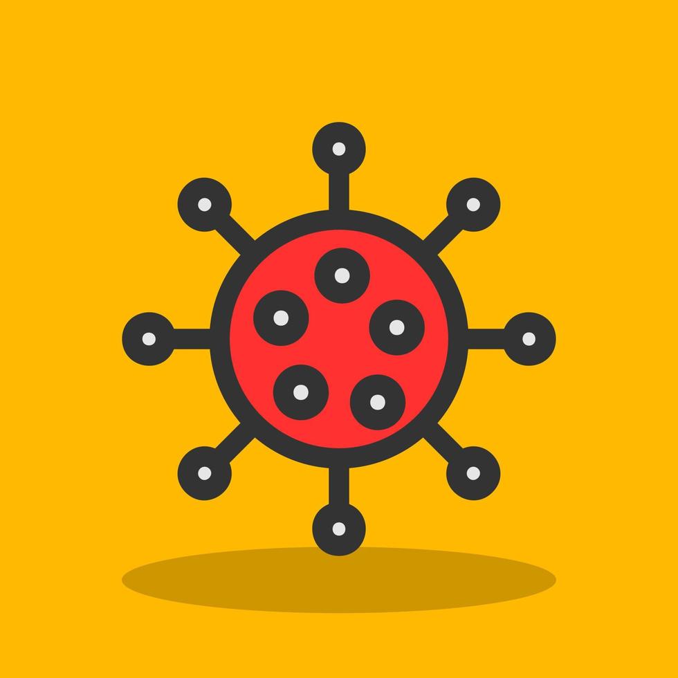 Virus Vector Icon Design