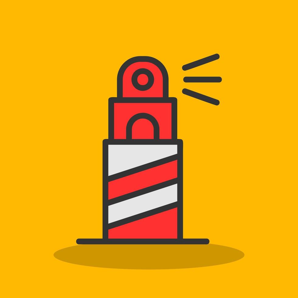 Lighthouse Vector Icon Design