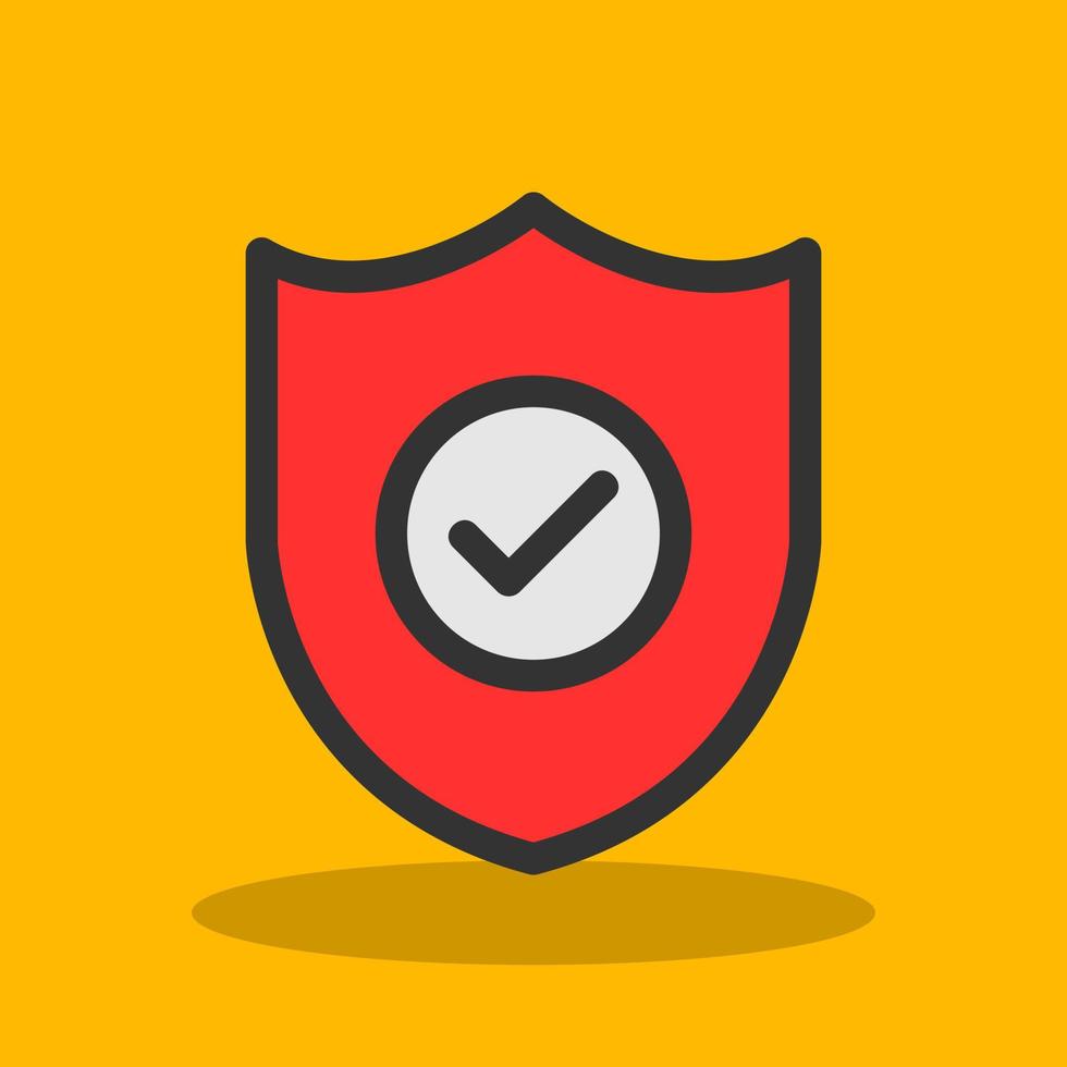 Protection Vector Icon Design