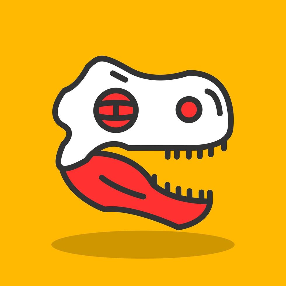 Fossil Vector Icon Design