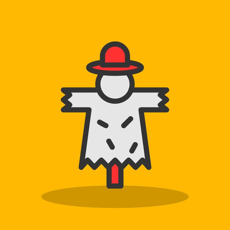 Scarecrow Vector Icon Design