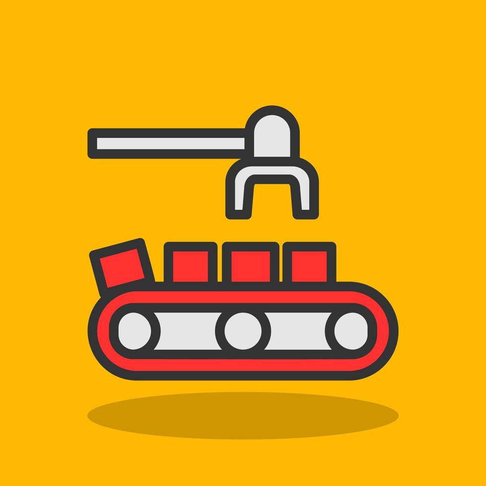Conveyor Vector Icon Design