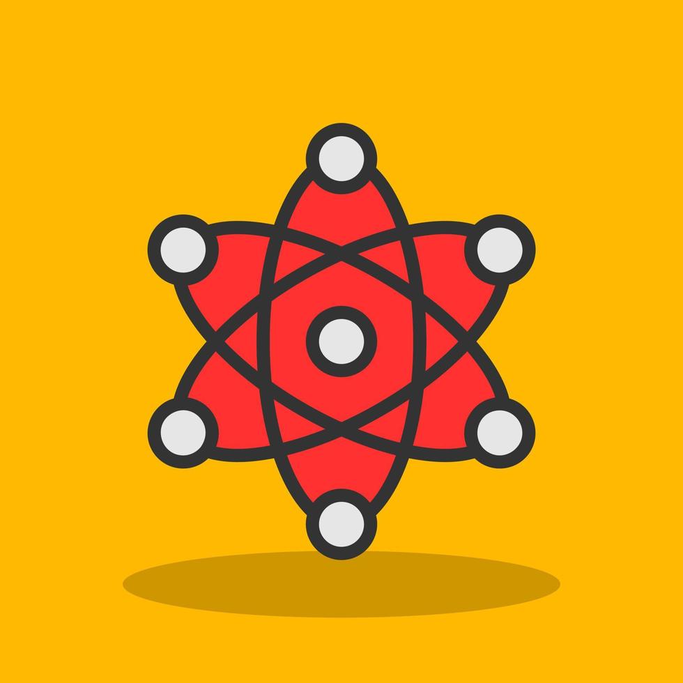 Atomic Energy Vector Icon Design