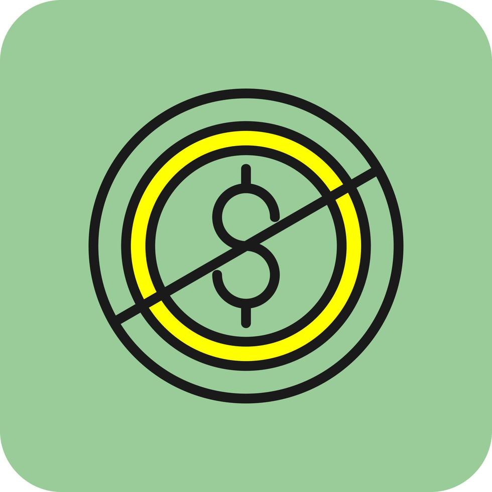 No Vector Icon Design