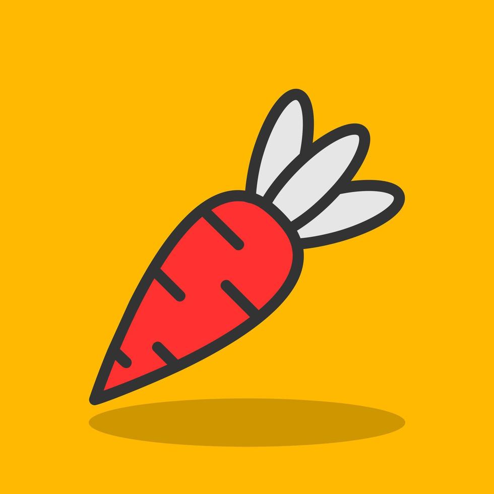 Carrots Vector Icon Design