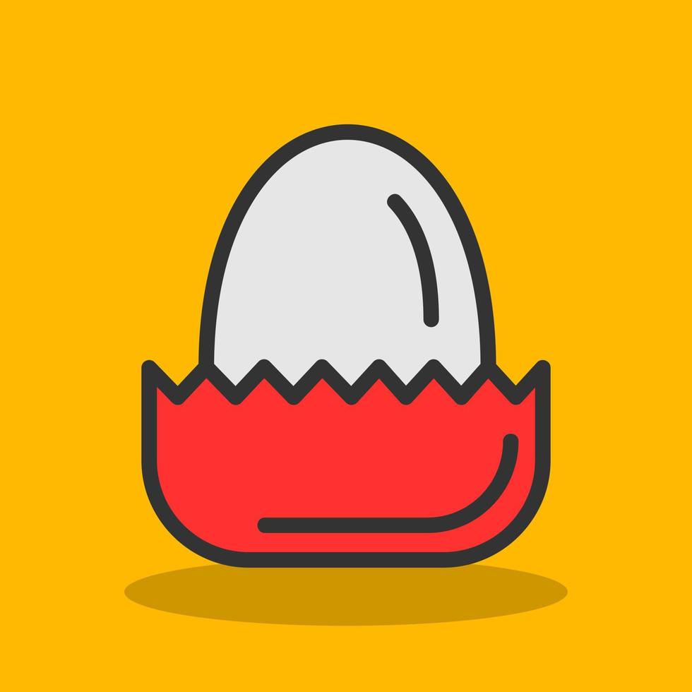 diseño de icono de vector de huevos