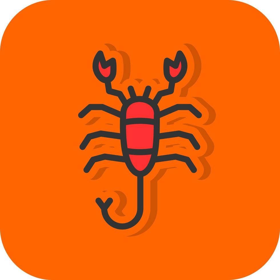 Scorpion Vector Icon Design