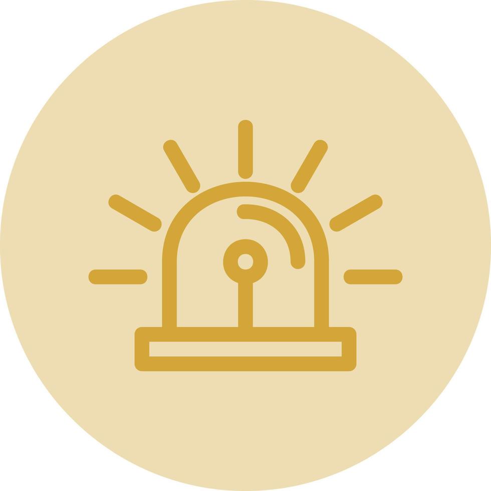 Siren Vector Icon Design