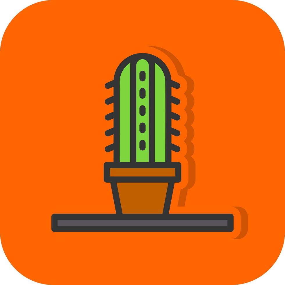 Cactus Vector Icon Design