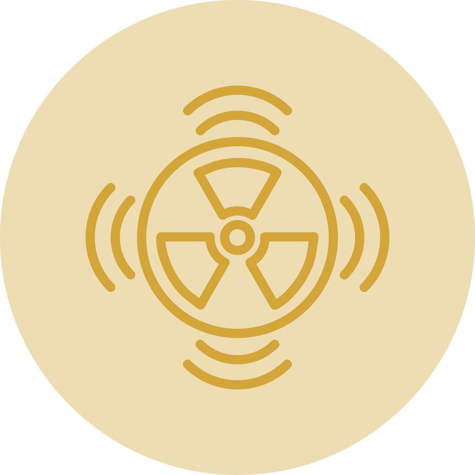 Gamma Ray Vector Icon Design