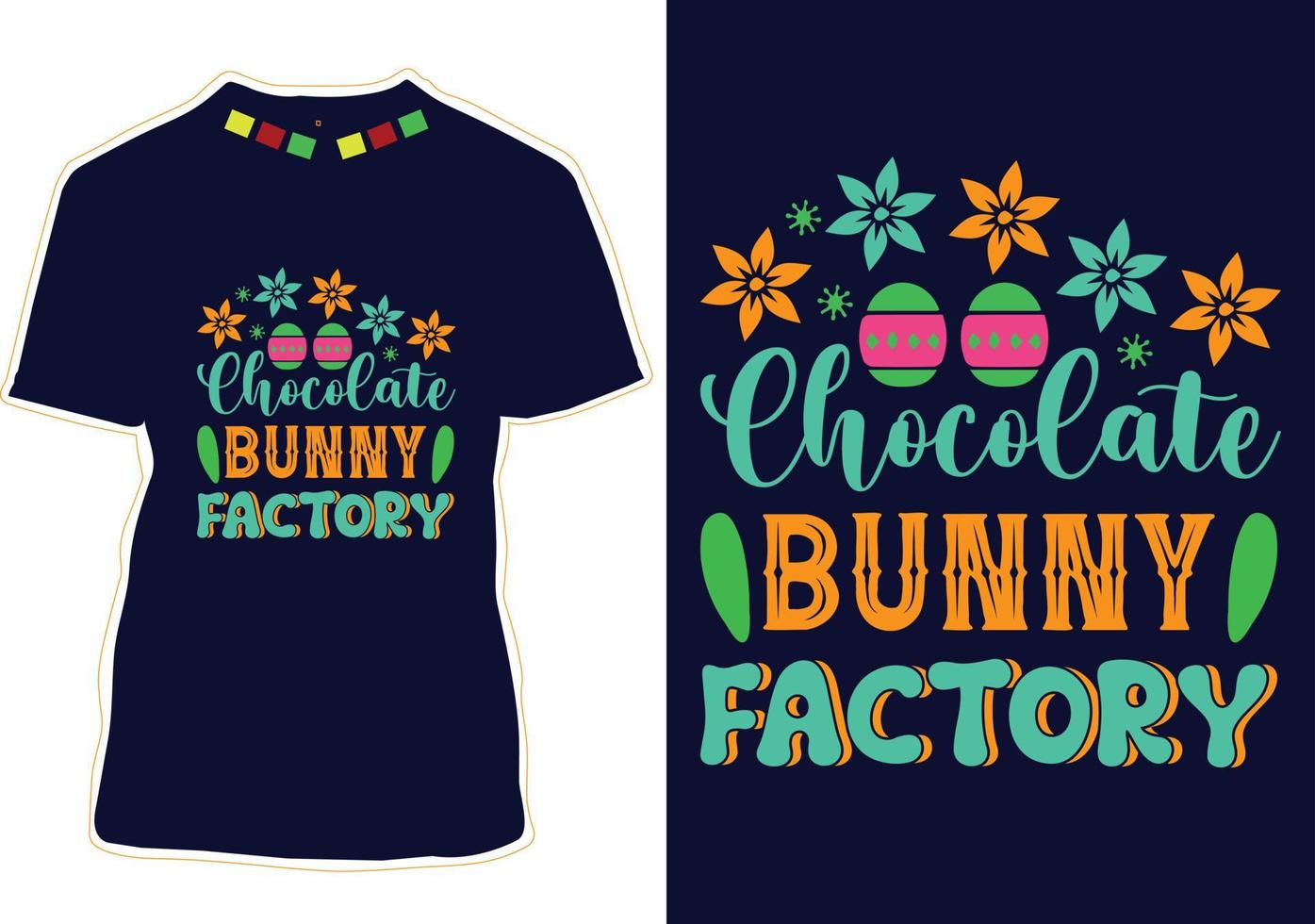 Happy Easter Day T-shirt  Design vector