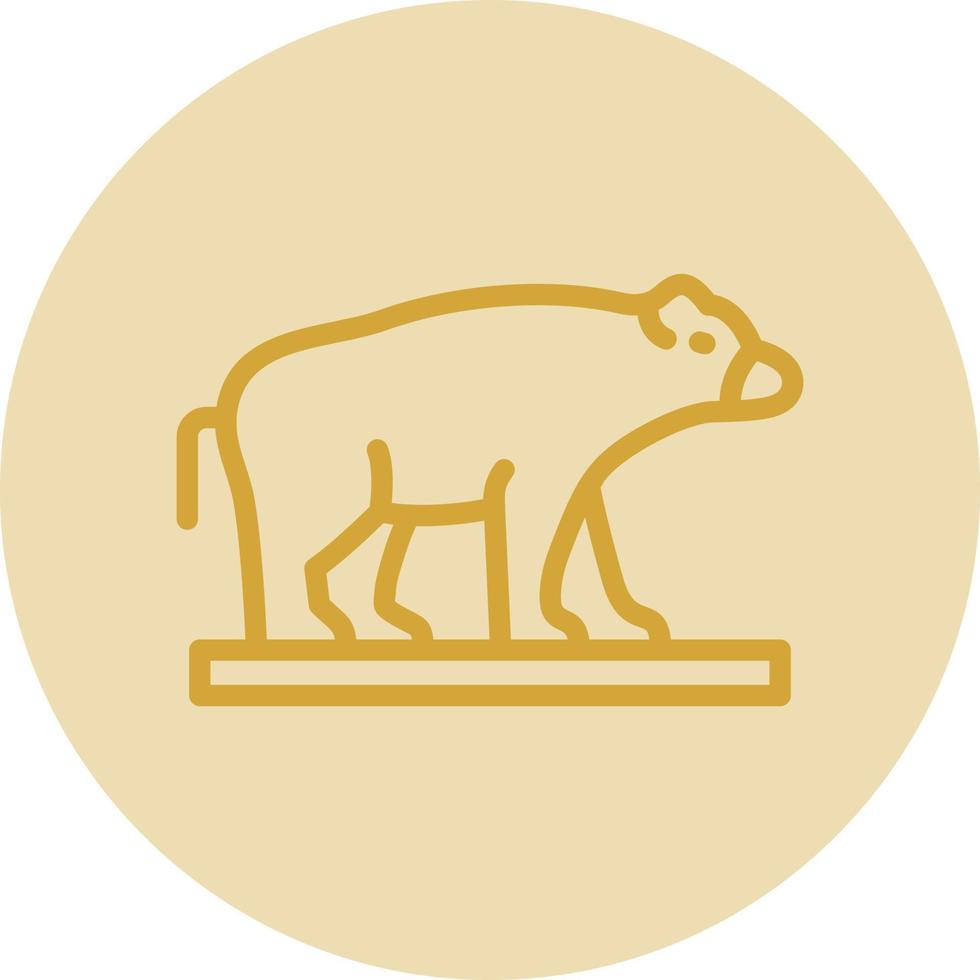 Polar Beer Vector Icon Design