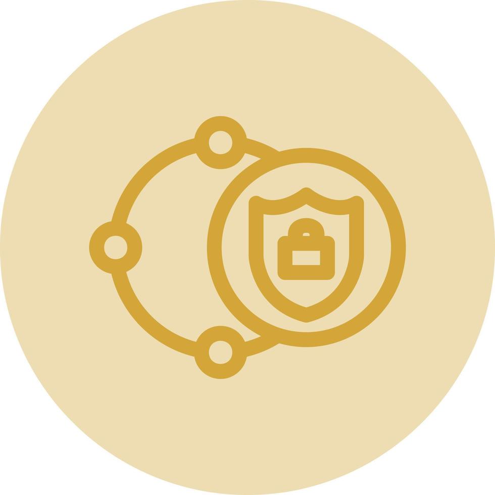 Private Network Vector Icon Design