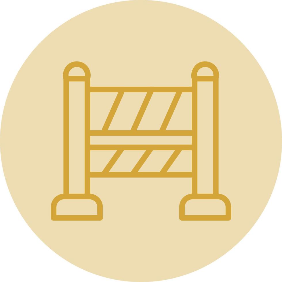 Road Block Vector Icon Design