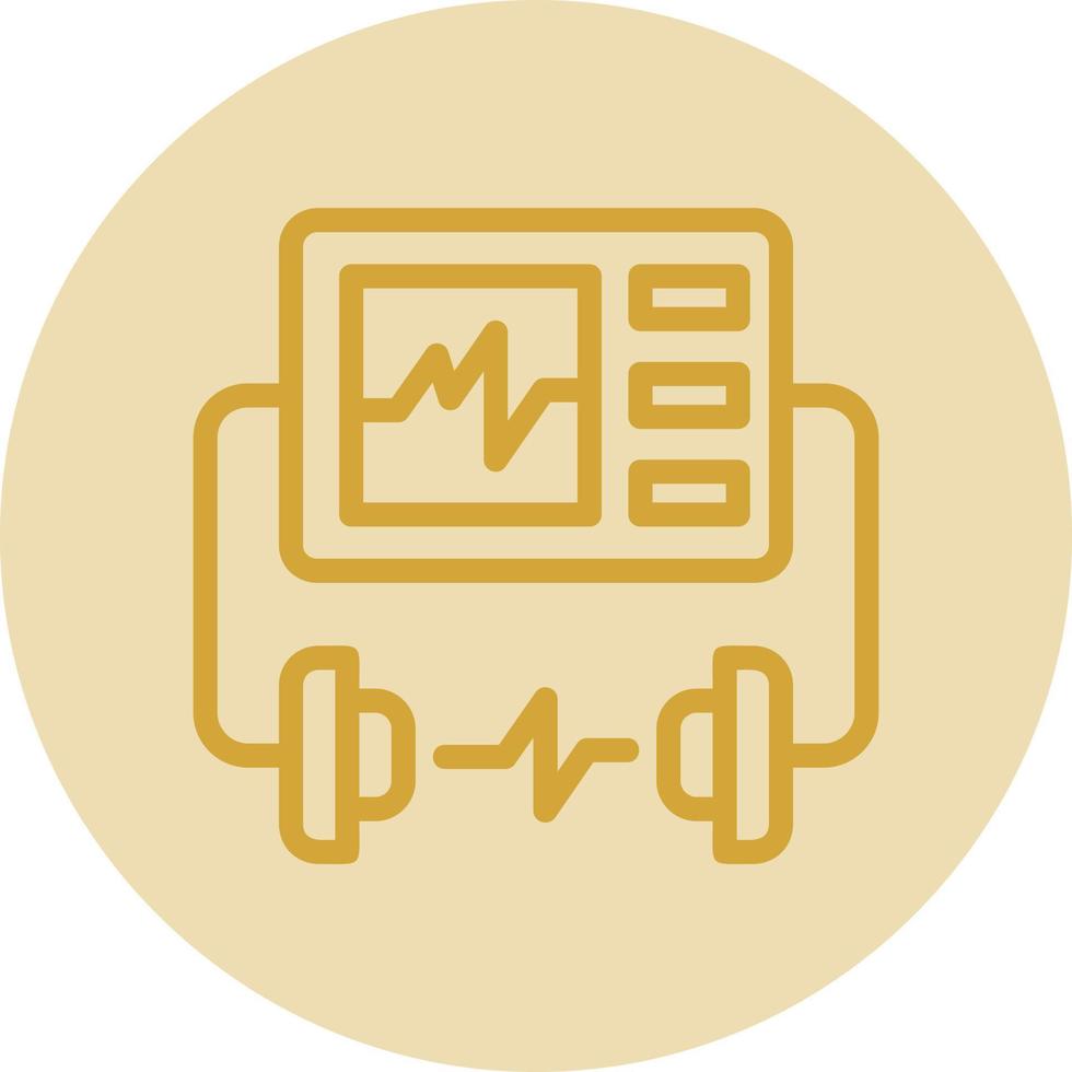 Defibrillator Vector Icon Design
