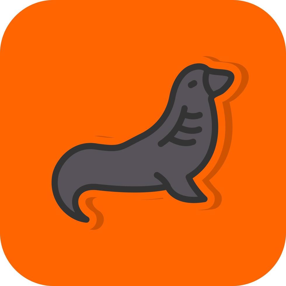 Seal Vector Icon Design