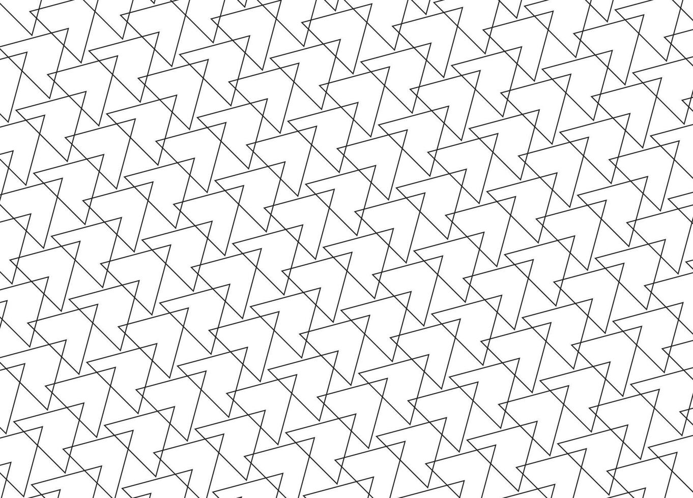 The geometric pattern with triangles. Seamless vector background
