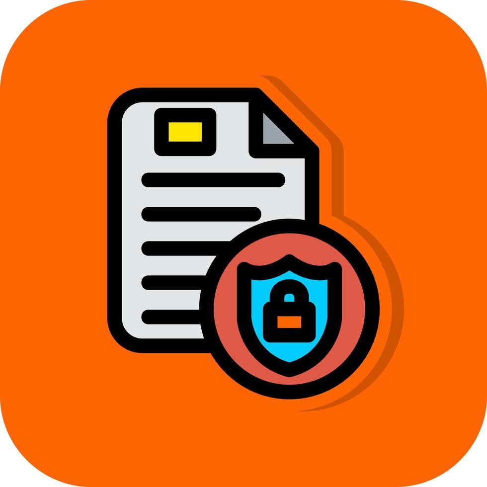 Privacy Policy Vector Icon Design