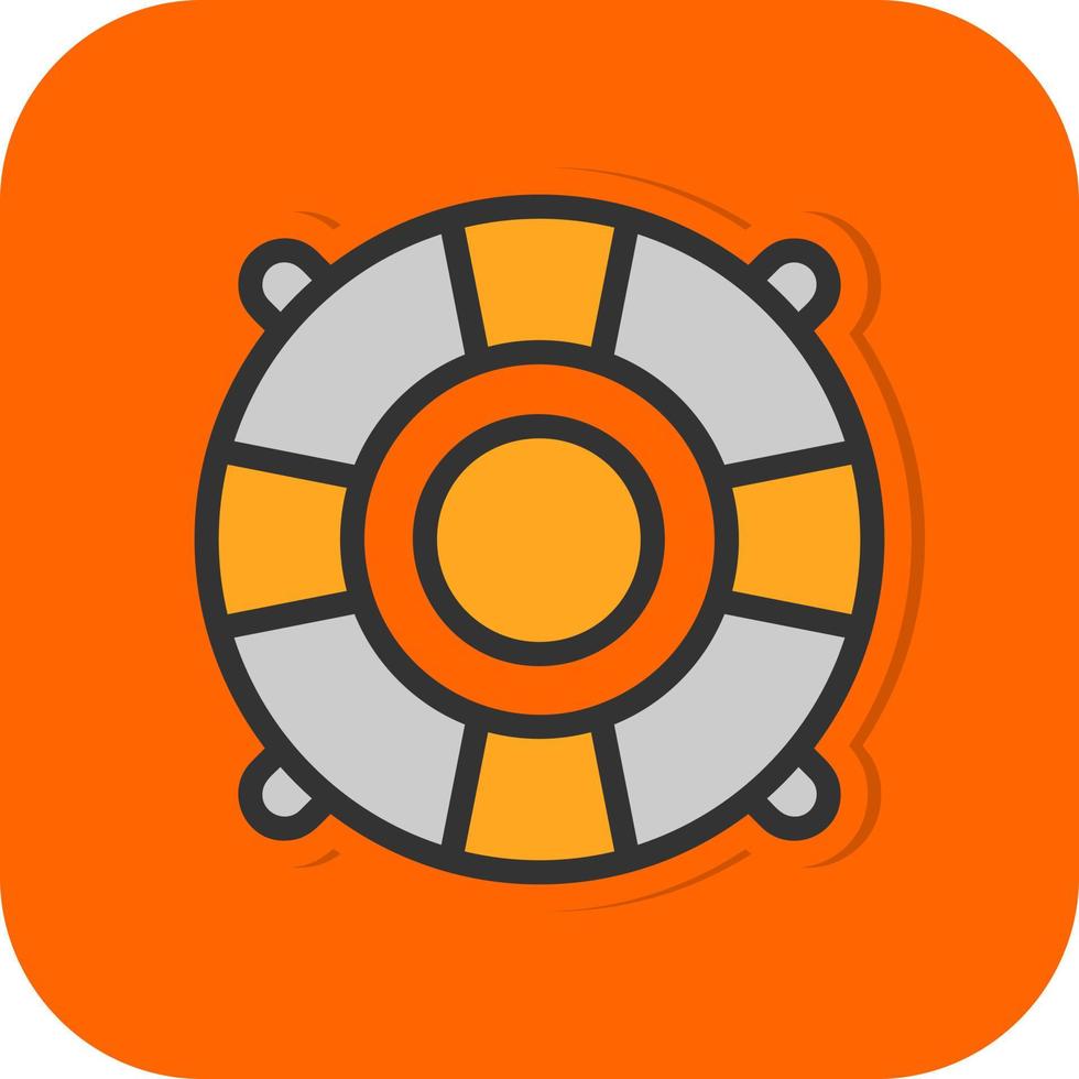 Life Saver Vector Icon Design