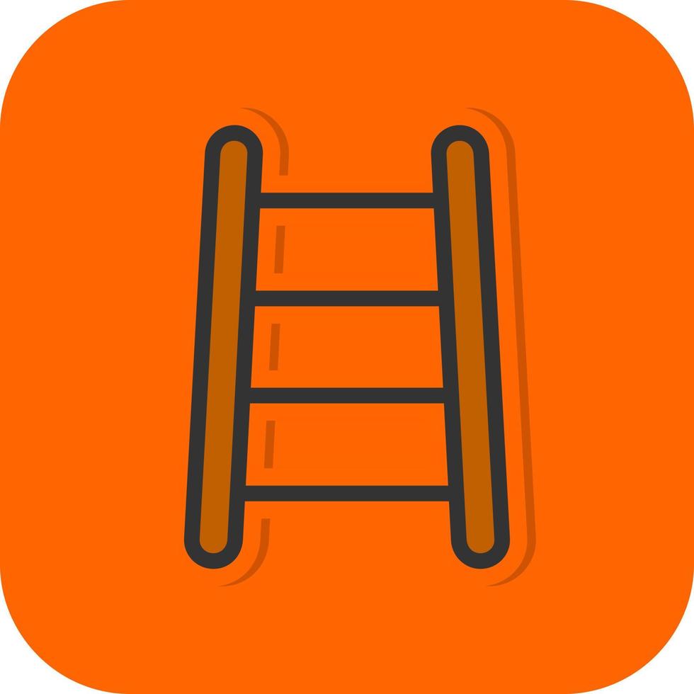 diseño de icono de vector de escalera