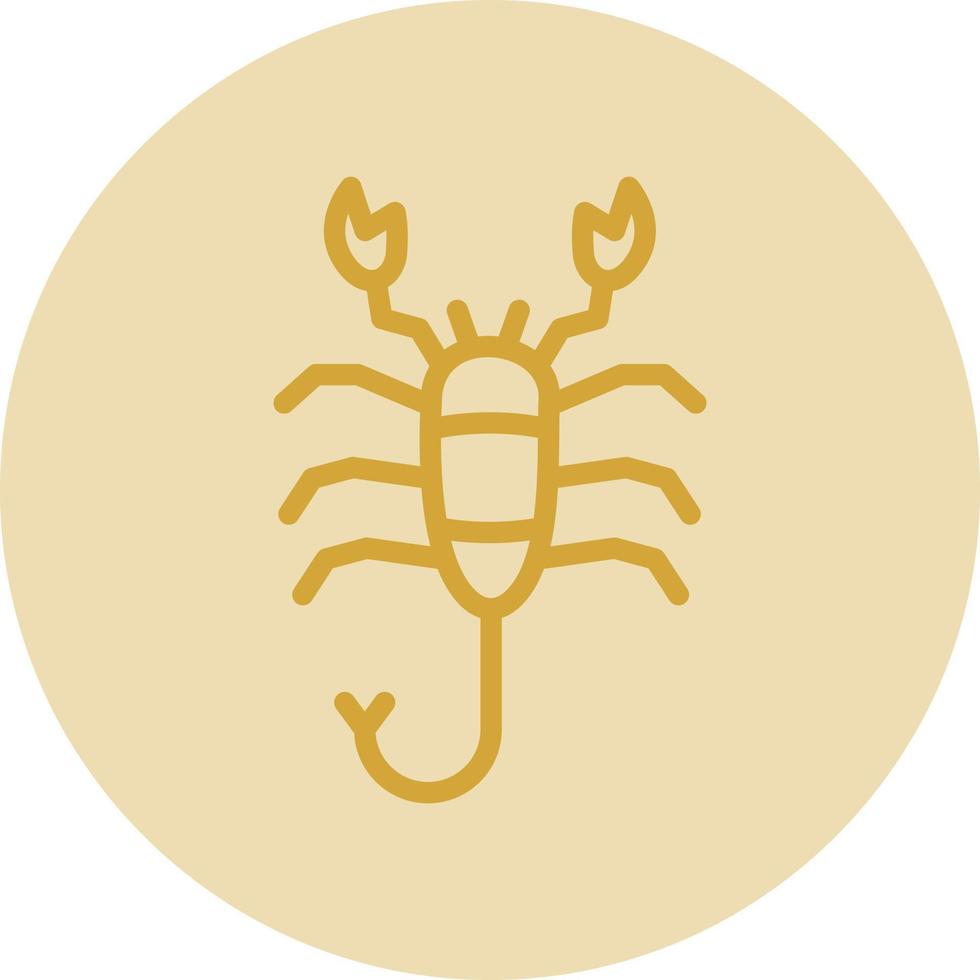 Scorpion Vector Icon Design