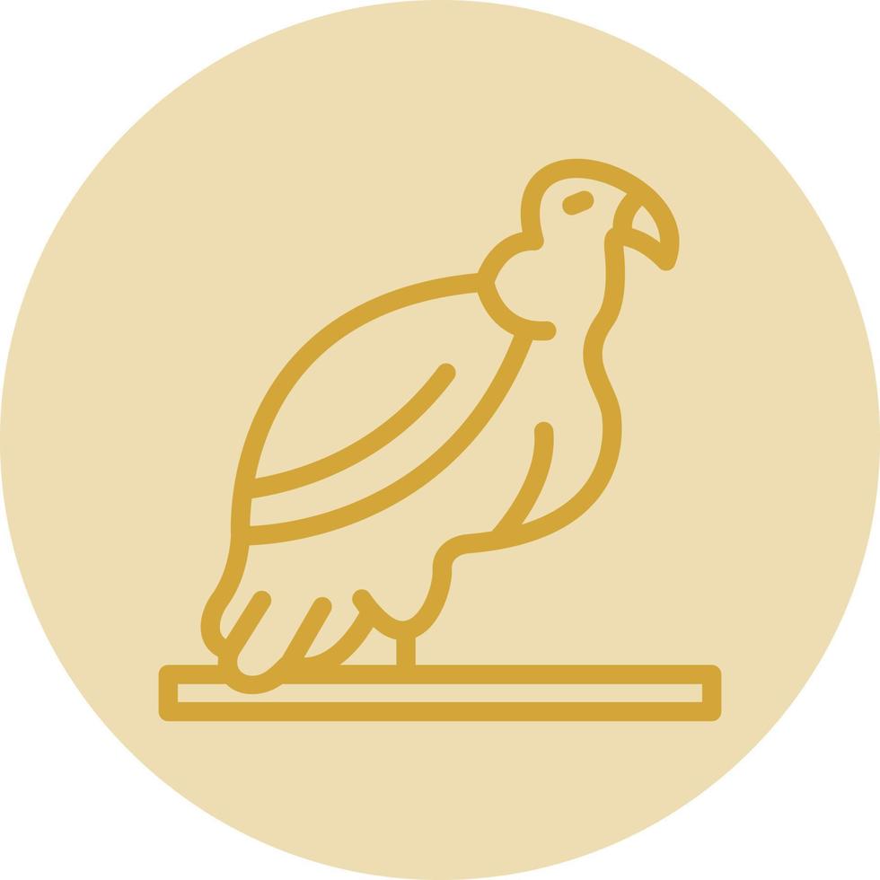 Vulture Vector Icon Design