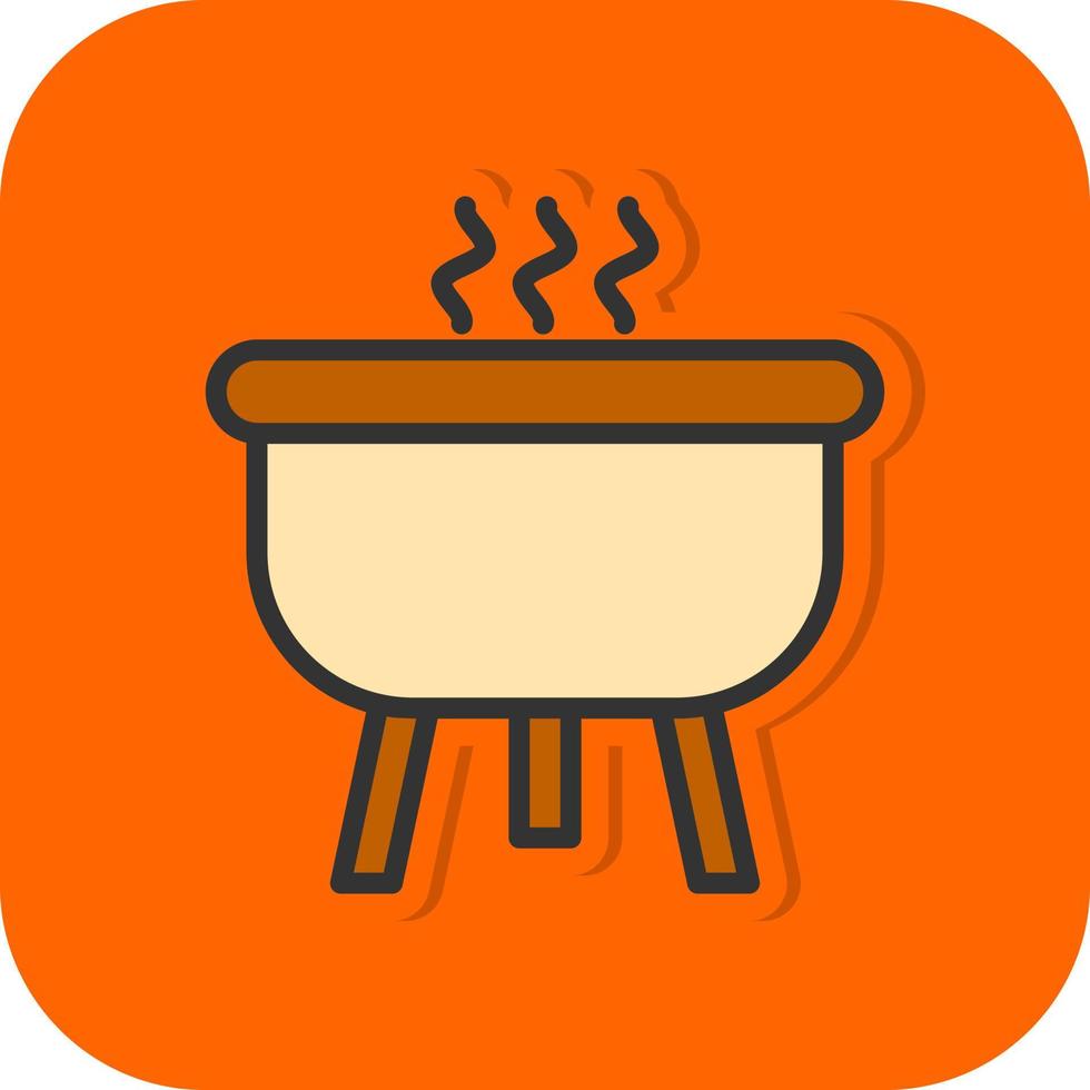 Brazier Vector Icon Design