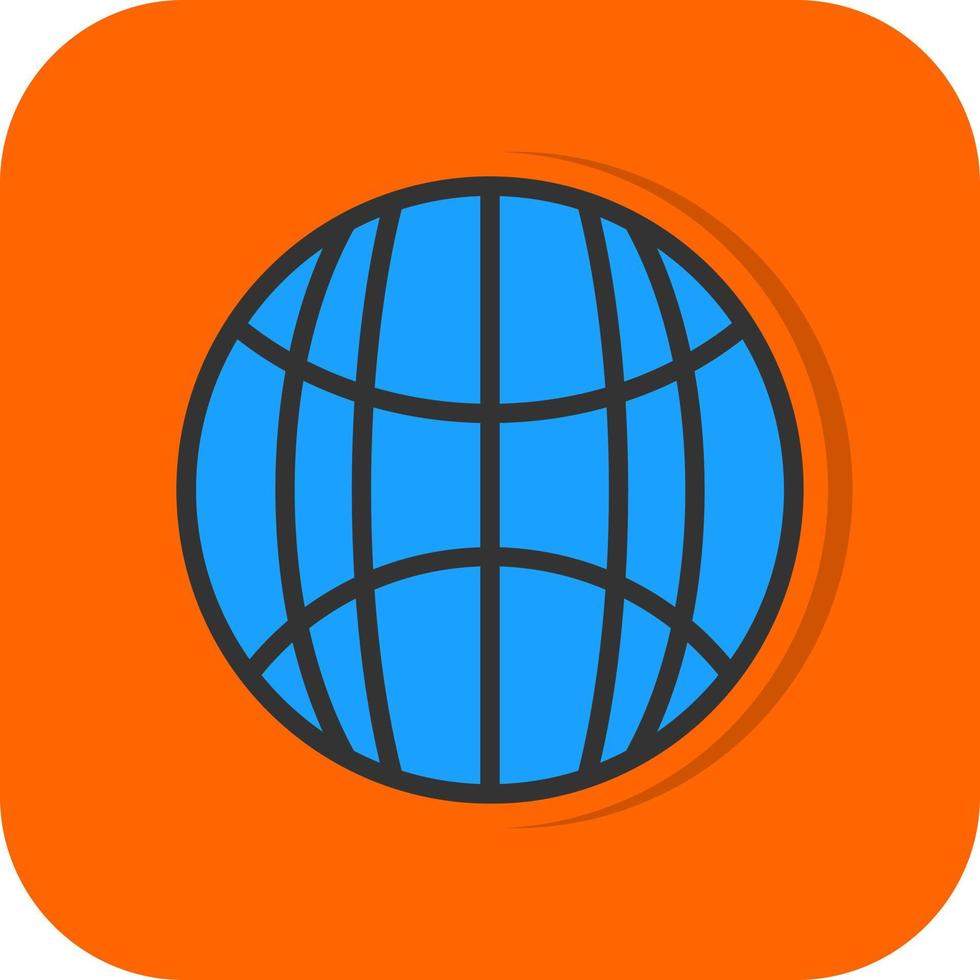 Globe Vector Icon Design