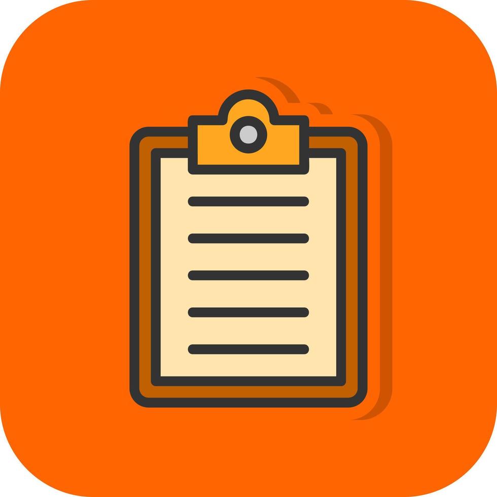 Clipboard Vector Icon Design