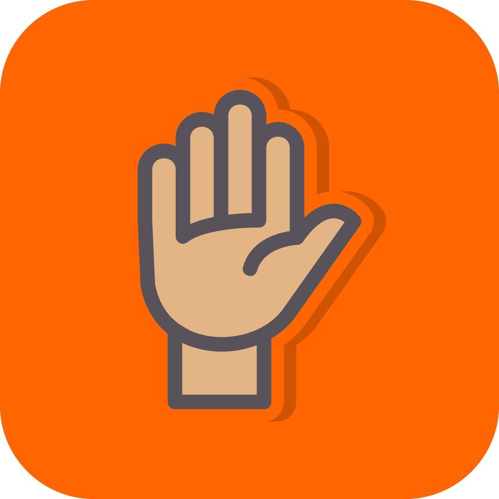 Hand Vector Icon Design