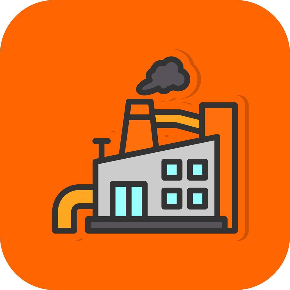 Factory Vector Icon Design